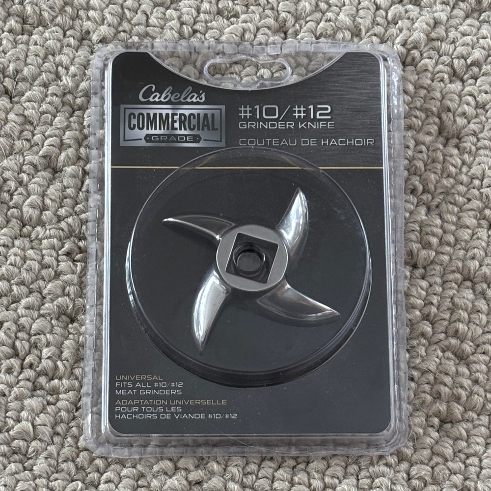 Cabela's Commercial Grinder Knife #10/#12